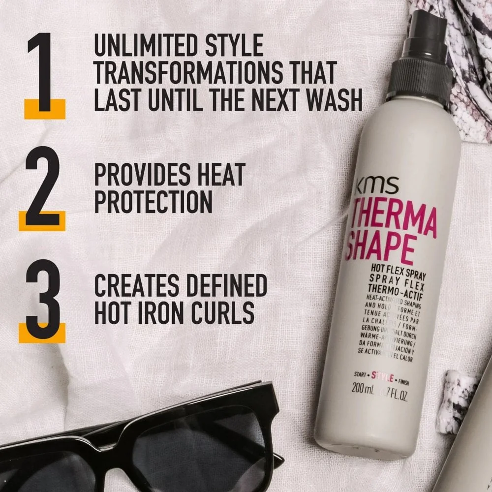 KMS Therma Shape Hot Flex Spray 200ml - Image 3
