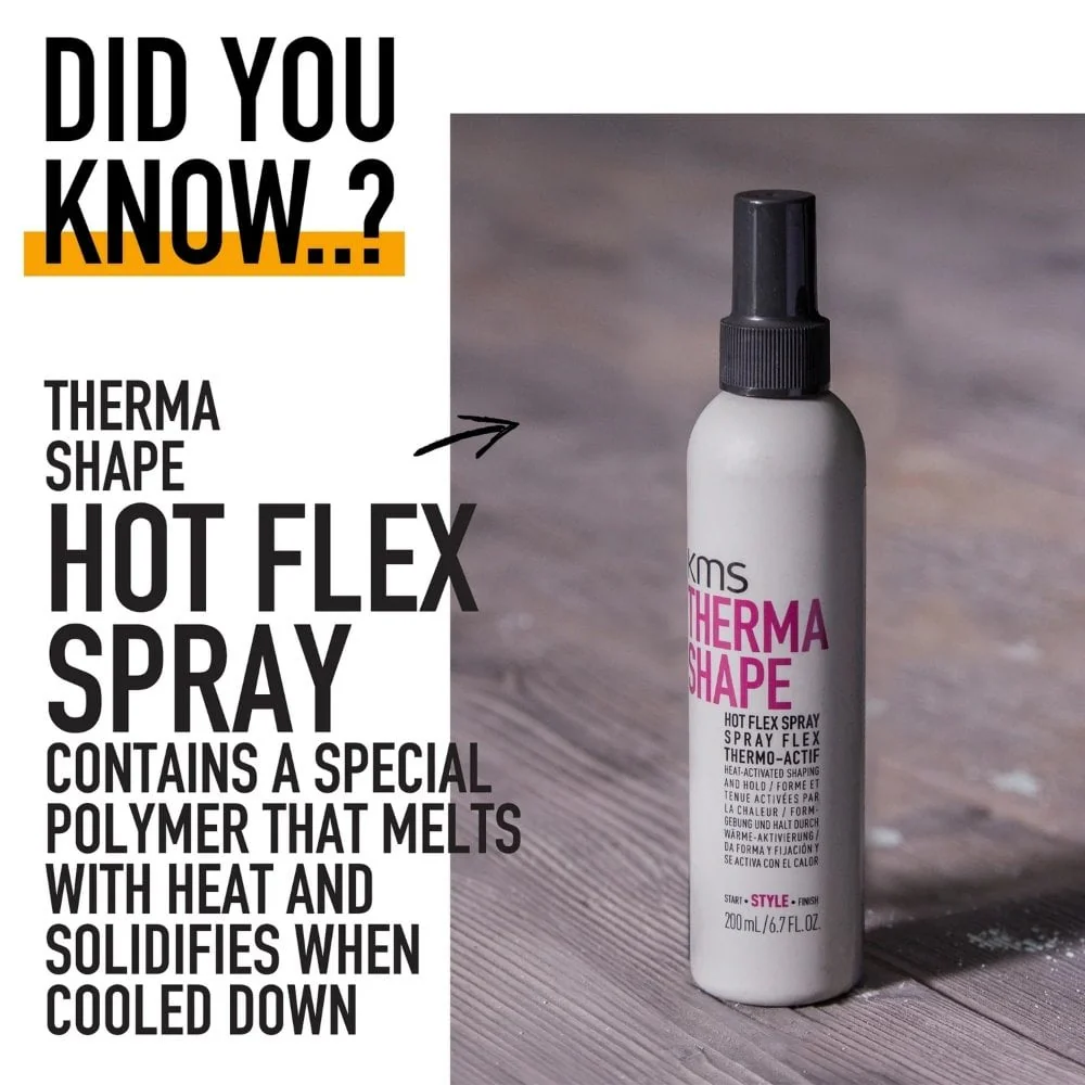 KMS Therma Shape Hot Flex Spray 200ml - Image 4