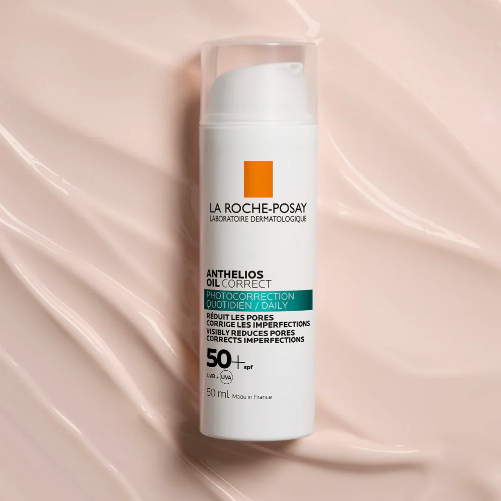 La Roche-Posay Anthelios Oil Correct Zinc Sunscreen PA++++ SPF50+ 50ml - Image 3