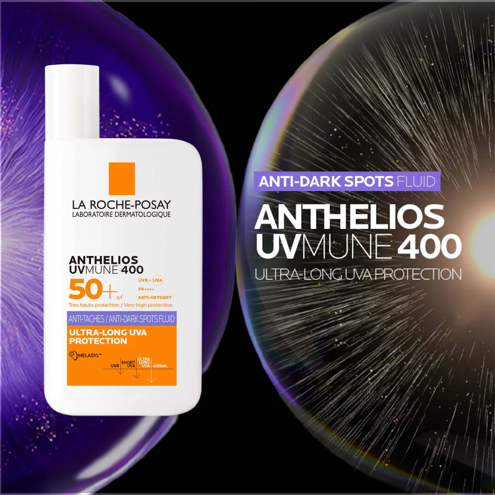 La Roche-Posay Anthelios UVMune 400 Anti-Dark Spots Fluid PA++++ SPF50+ 50ml - Image 5