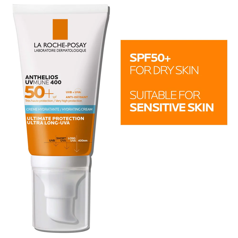 La Roche-Posay Anthelios UVMune 400 Hydrating Cream PA++++ SPF50+ 50ml - Image 6