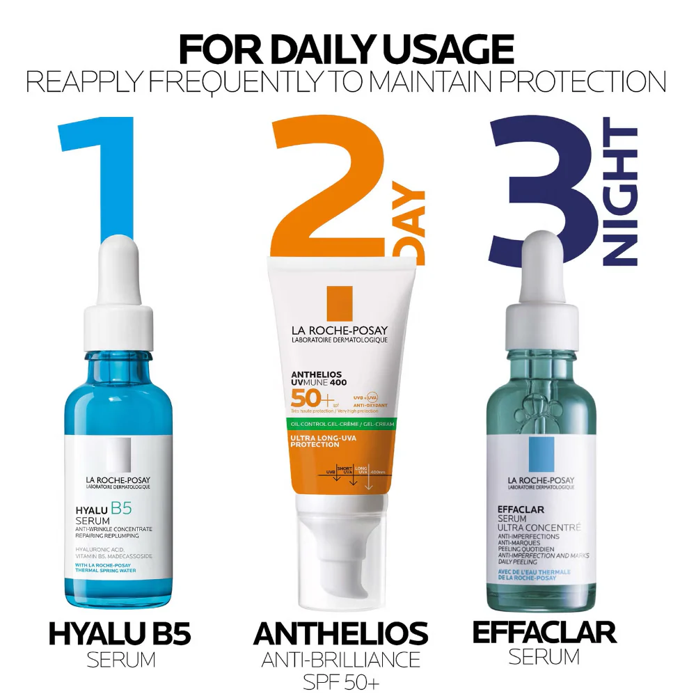 La Roche-Posay Anthelios UVMune 400 Oil Control Gel-Cream PA++++ SPF50+ 50ml - Image 3