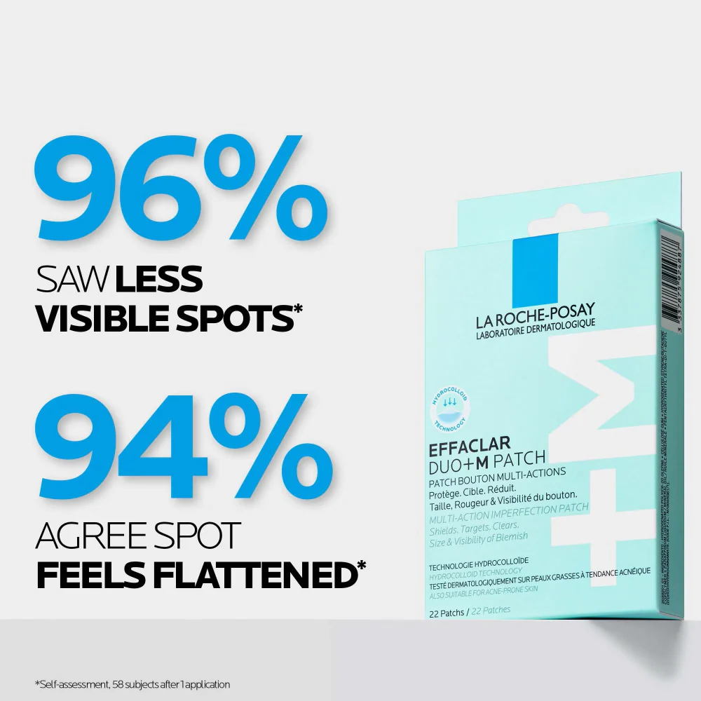 La Roche-Posay Effaclar Duo+M 3H Multi-Action Imperfection Patches x22 - Image 2