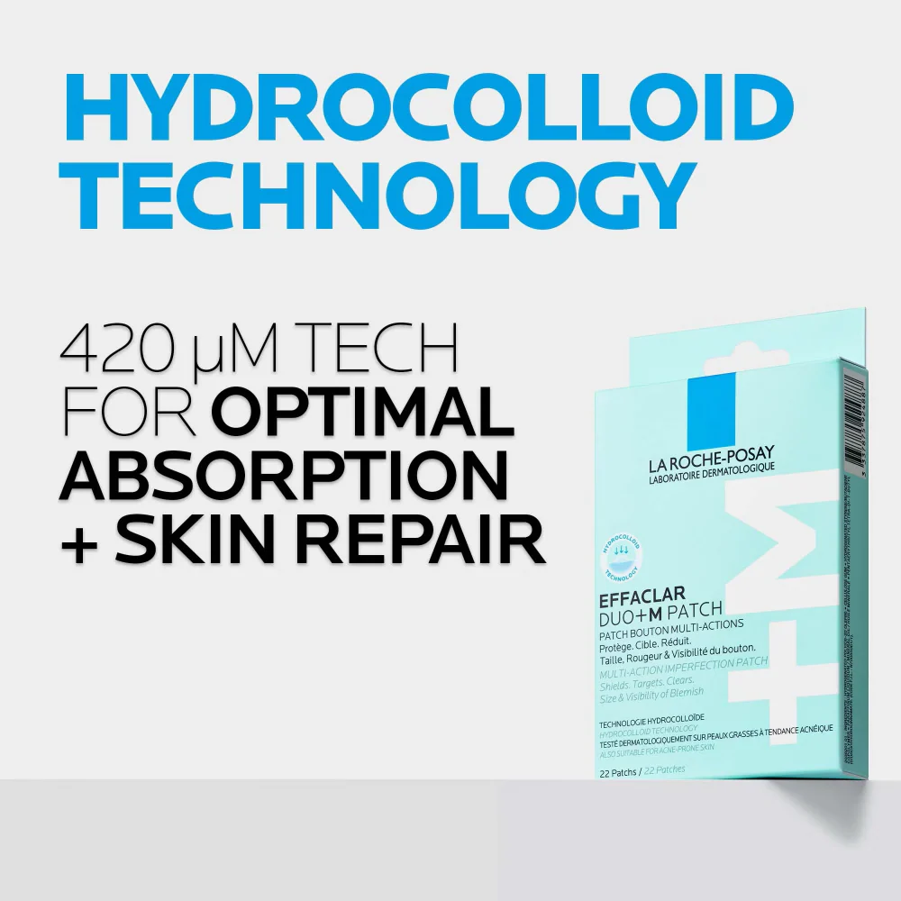 La Roche-Posay Effaclar Duo+M 3H Multi-Action Imperfection Patches x22 - Image 4