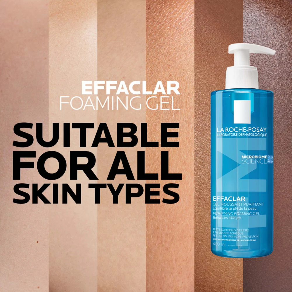 La Roche-Posay Effaclar Purifying Foaming Gel Cleanser 400ml - Image 5