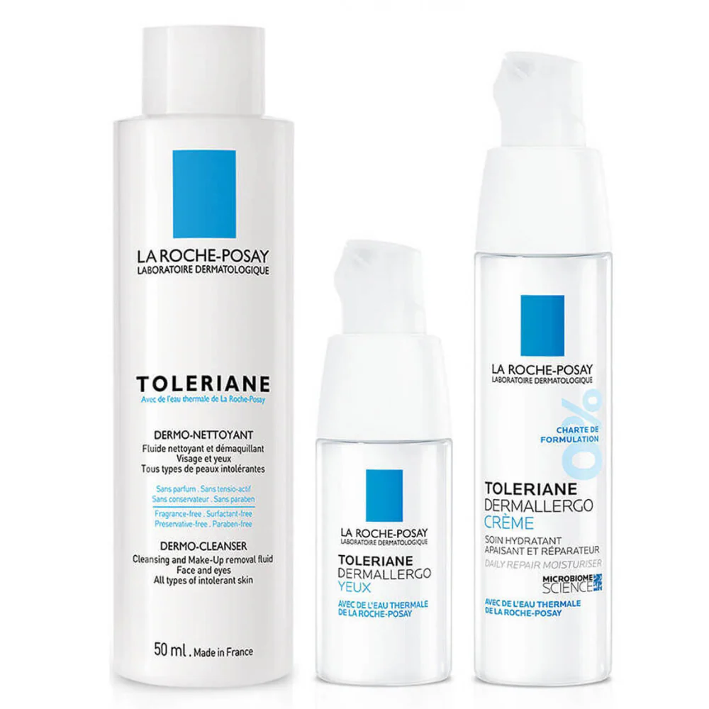La Roche-Posay Toleriane Dermallergo Sensitive 3-Step Routine - Image 2