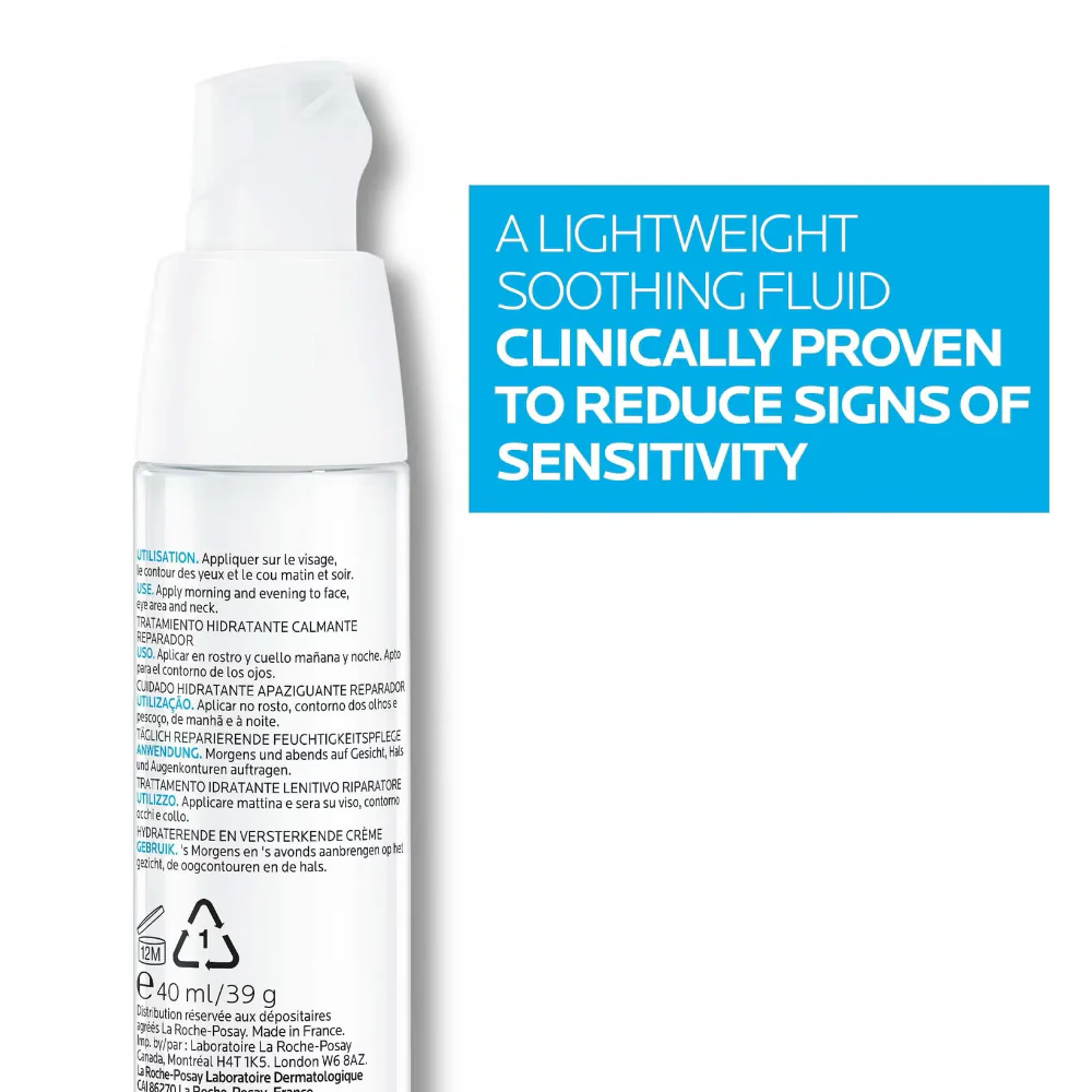 La Roche-Posay Toleriane Dermallergo Soothing Daily Repair Fluid Moisturiser 40ml - Image 4