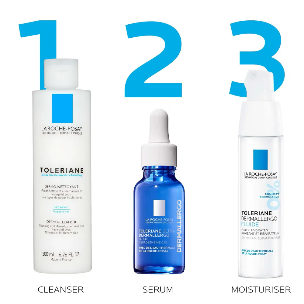 La Roche-Posay Toleriane Dermallergo Soothing Daily Repair Fluid Moisturiser 40ml - Image 5