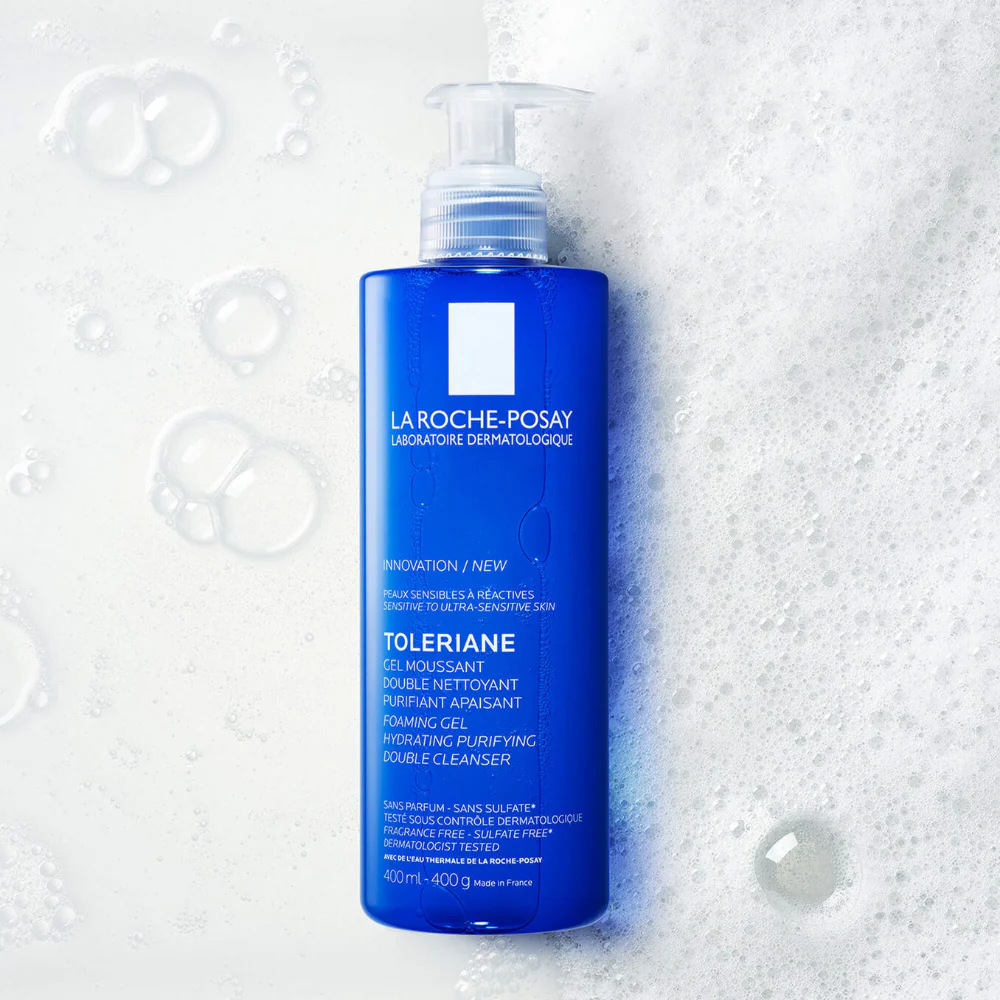 La Roche-Posay Toleriane Foaming Gel Hydrating Purifying Double Cleanser 400ml - Image 3