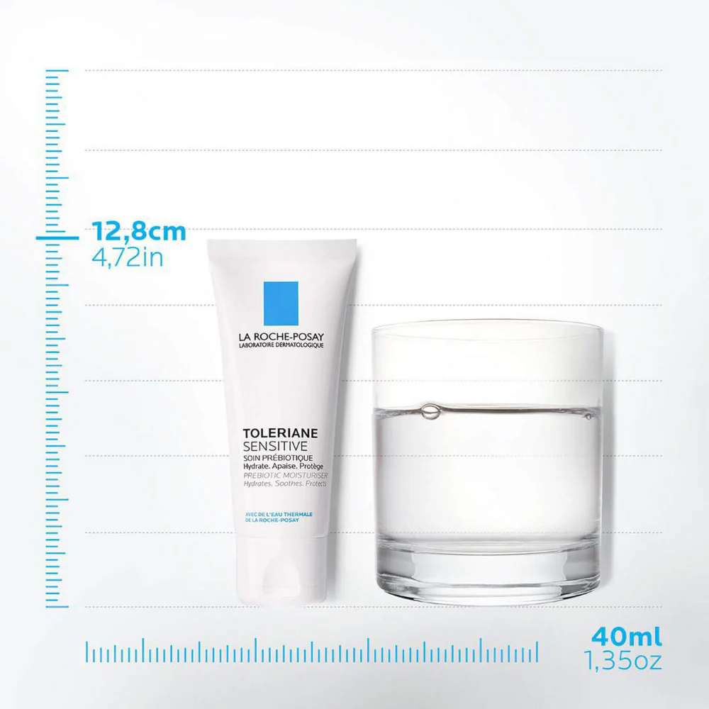 La Roche-Posay Toleriane Sensitive Crème Protective Soothing Moisturiser 40ml - Image 3
