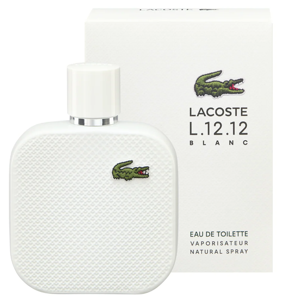 Lacoste L.12.12 Blanc Men Eau De Toilette 100ml - Image 2