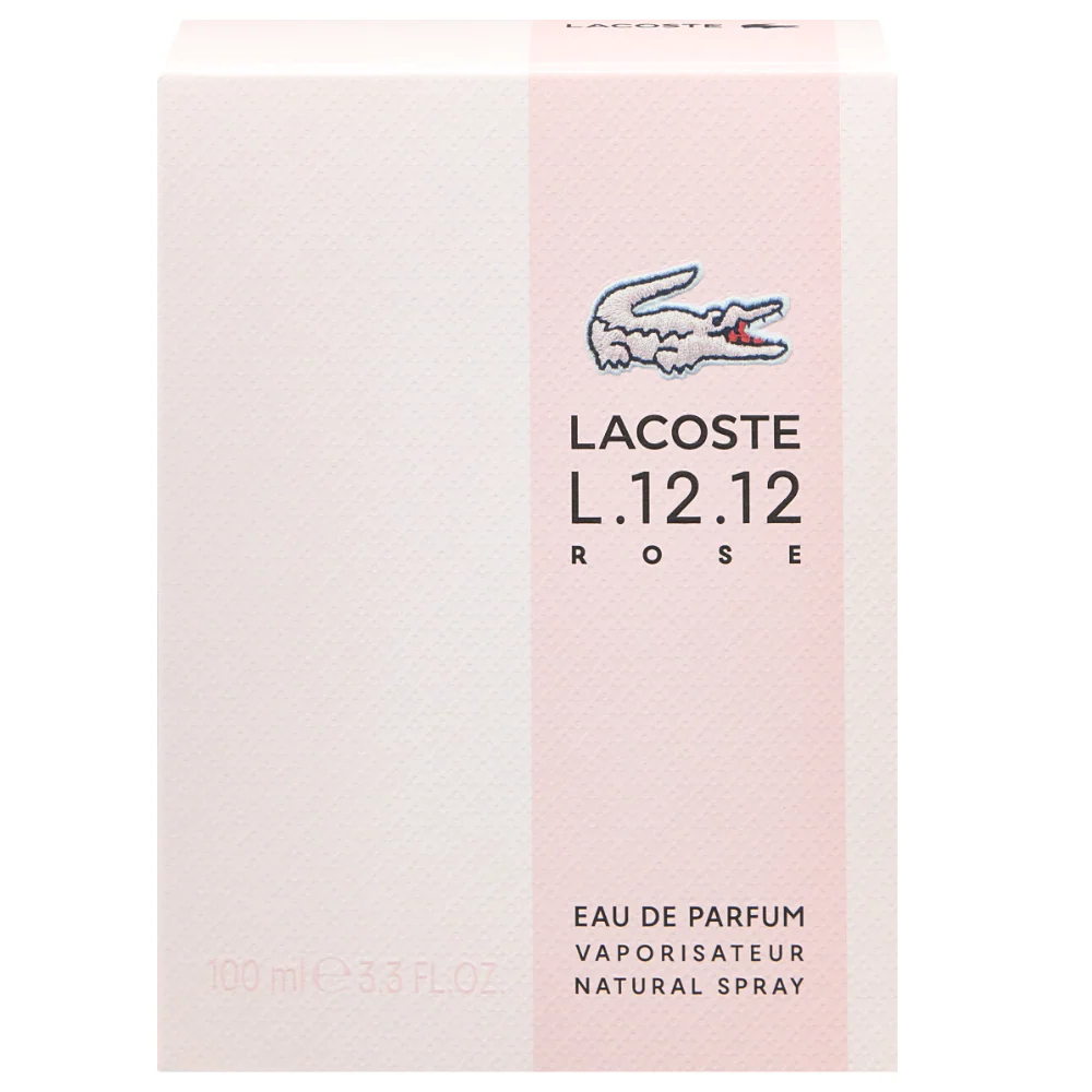 Lacoste L.12.12 Rose Women Eau De Parfum 100ml - Image 3