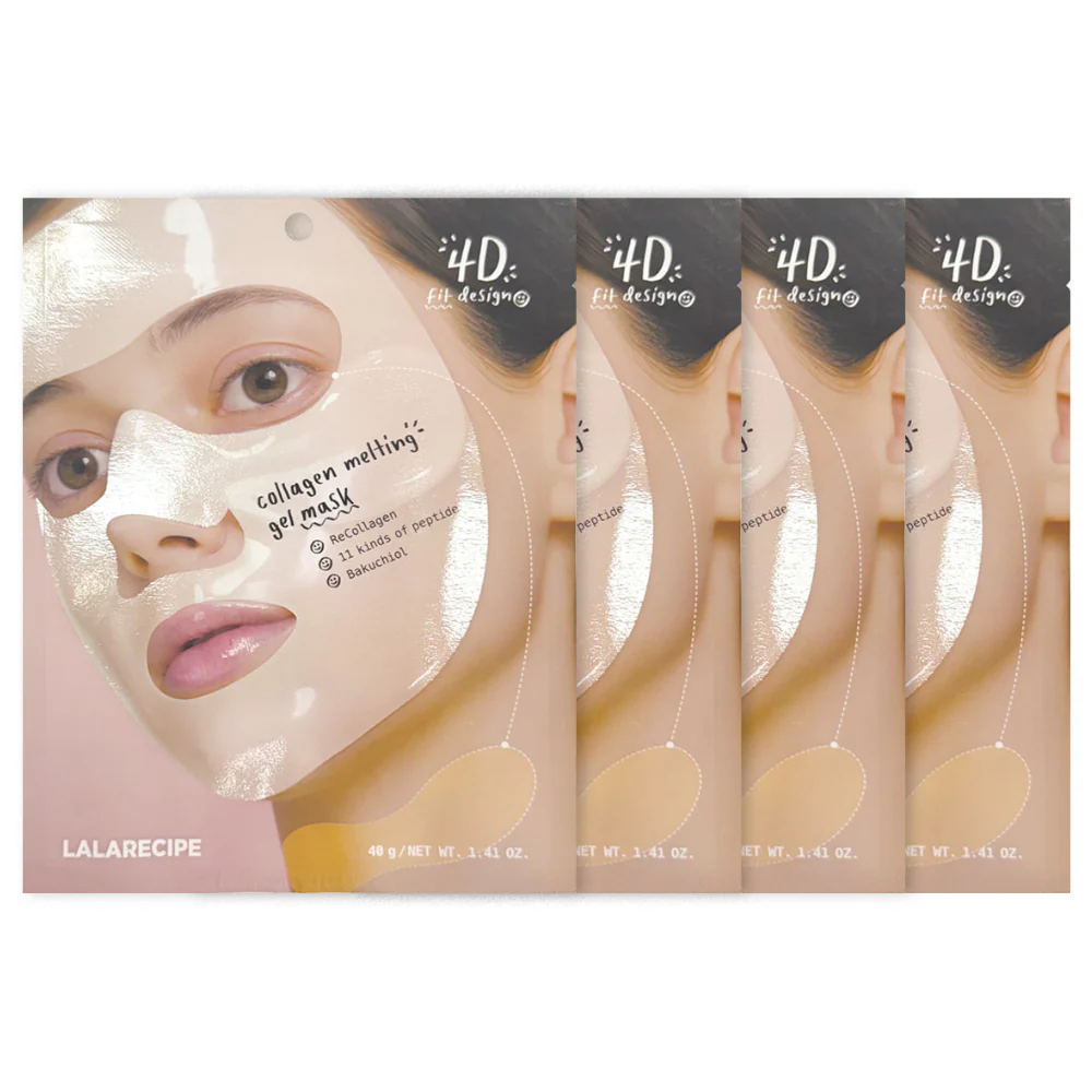 Lalarecipe Collagen Melting Gel Mask 4 x 10g - Image 2