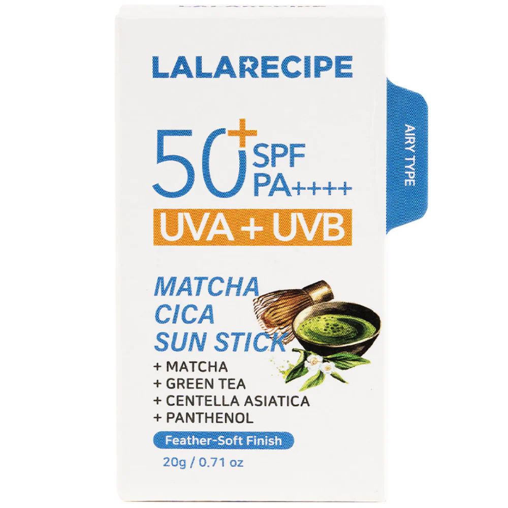 Lalarecipe Matcha Cica Sun Stick PA++++ SPF50+ 20g - Image 2