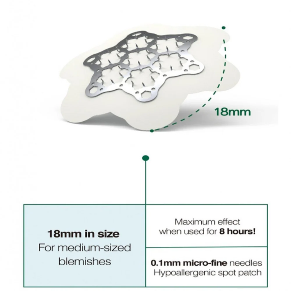 Lalarecipe Trouble Spot Patch Magnesium Blemish Patch Care Medium x6 - Image 3