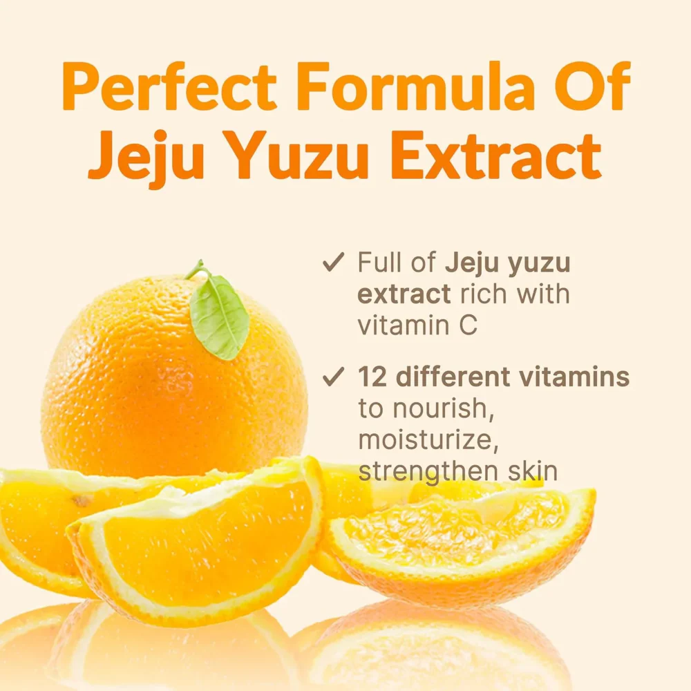 Lalarecipe Yuzu Vita C Brightening & Anti-Wrinkle Ampoule 50ml - Image 3