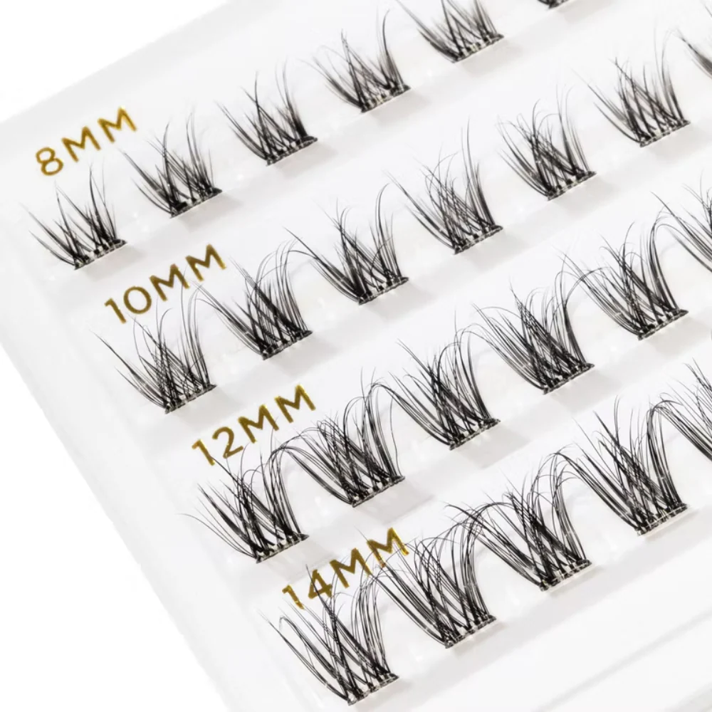 Land of Lashes DIY Cluster Pre-Glued Cluster Lashes #1 Black - Image 2