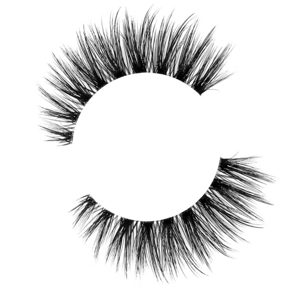 Land Of Lashes NudeLash Faux Mink Strip Lashes #3 Black - Image 3