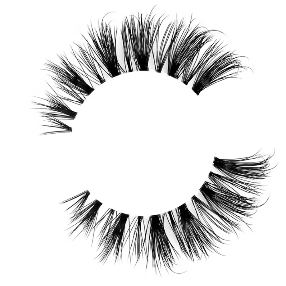 Land Of Lashes NudeLash Faux Mink Strip Lashes #4 Black - Image 3