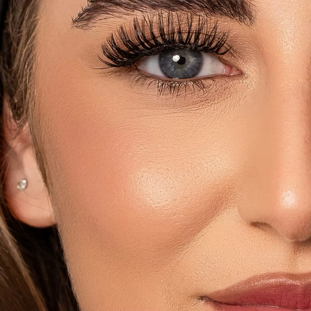 Land Of Lashes NudeLash Faux Mink Strip Lashes #6 Black - Image 2