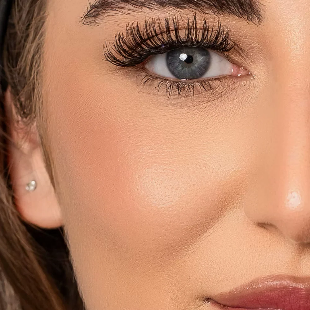 Land Of Lashes NudeLash Faux Mink Strip Lashes #7 Black - Image 2