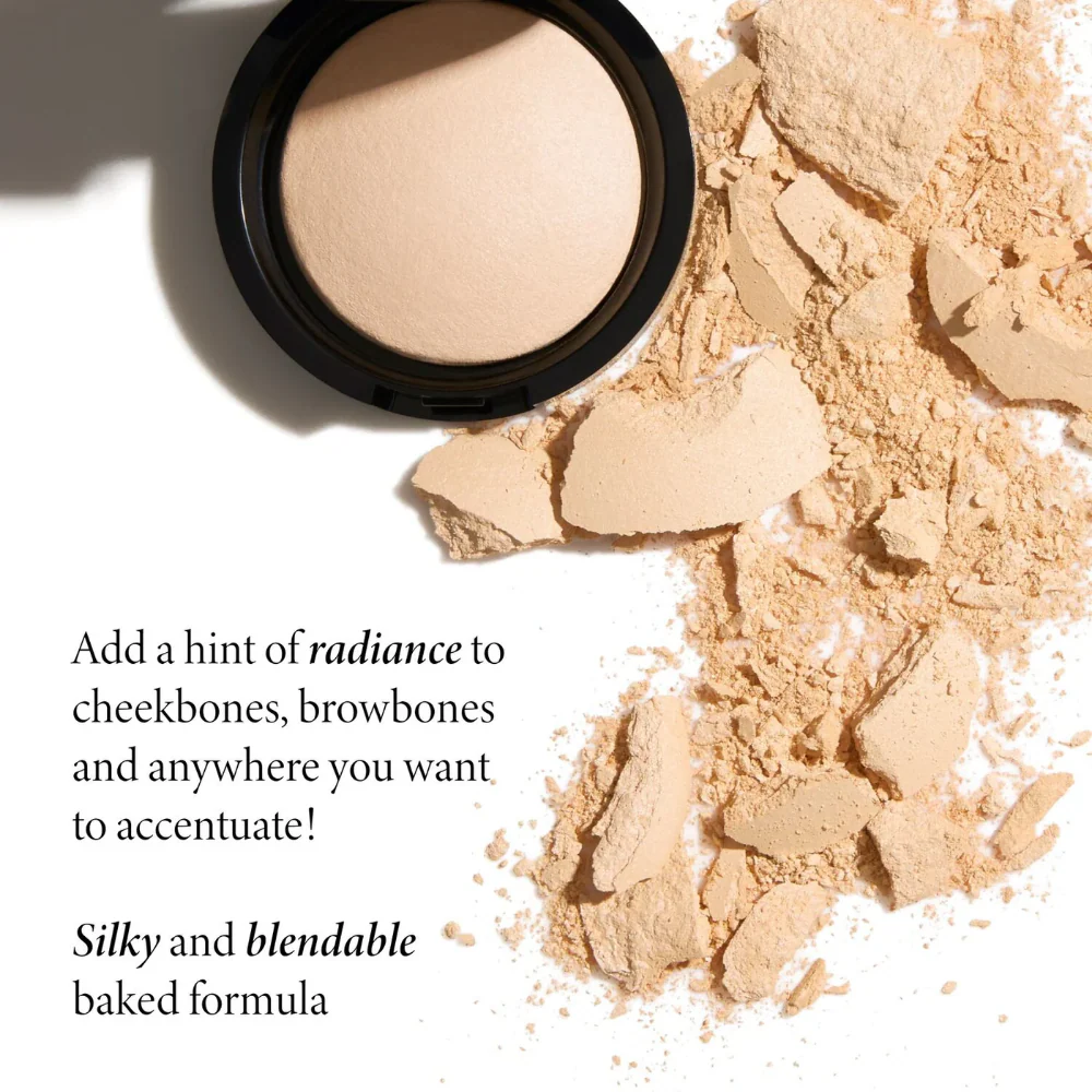 Laura Geller Baked Natural Glow Highlighter French Vanilla 1.8g - Image 2