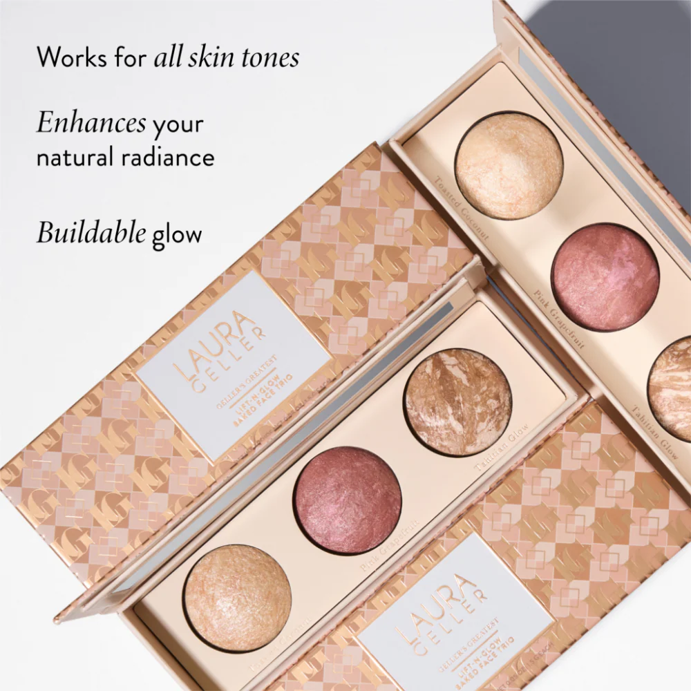 Laura Geller Geller's Greatest Lift-n-Glow Backed Face Trio 4.5g - Image 7