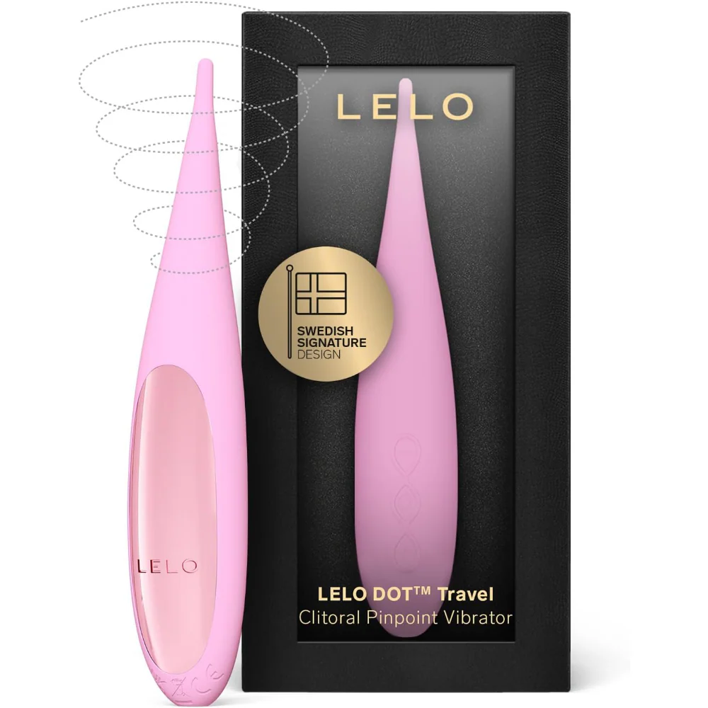 LELO Dot Travel Clitoral Pinpoint Vibrator Pink - Image 2