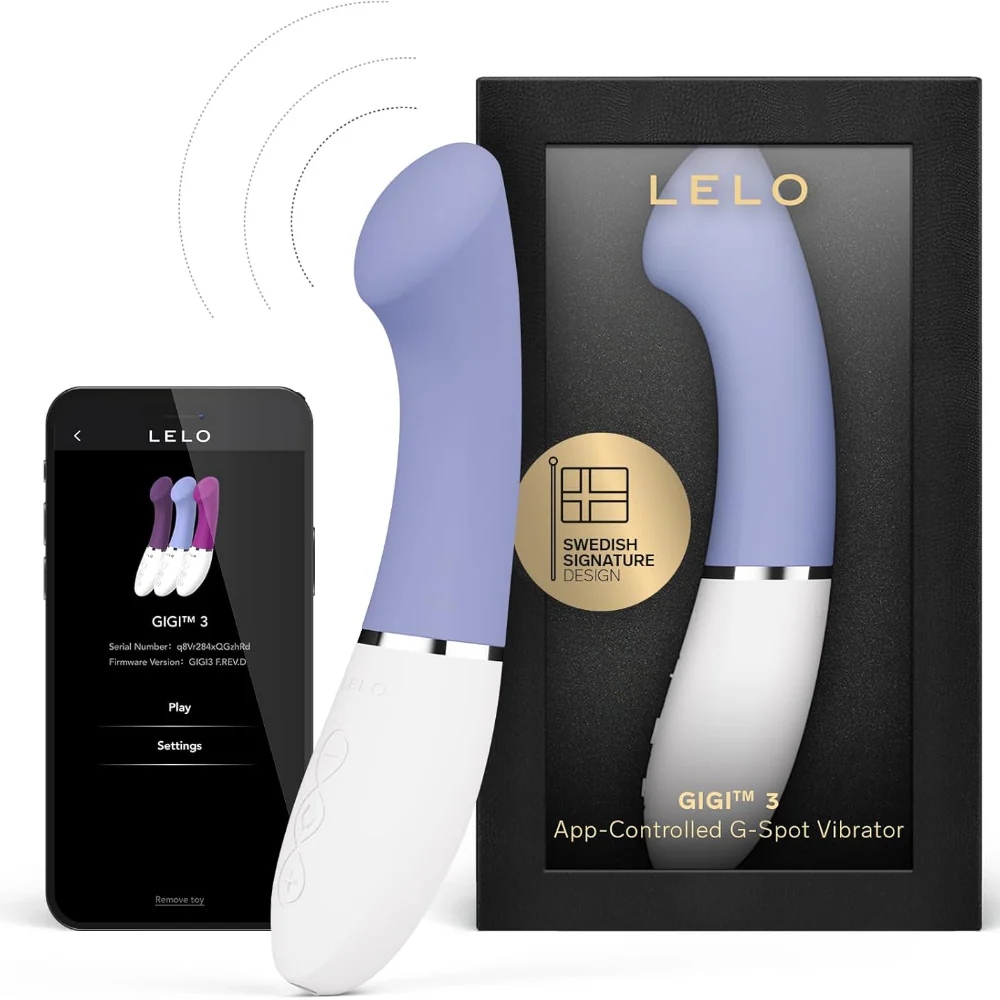 LELO Gigi 3 App-Controlled G-Spot Vibrator Powder Blue - Image 2