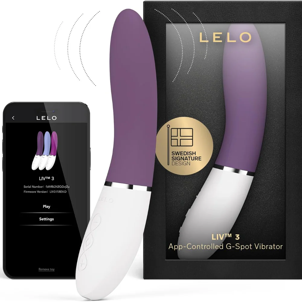 LELO Liv 3 App-Controlled G-Spot Vibrator Plum - Image 2