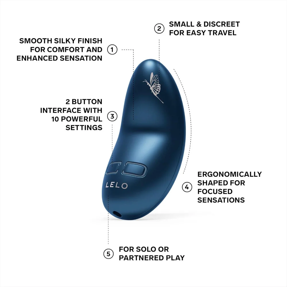 LELO Nea 3 Personal Massager Alien Blue - Image 3