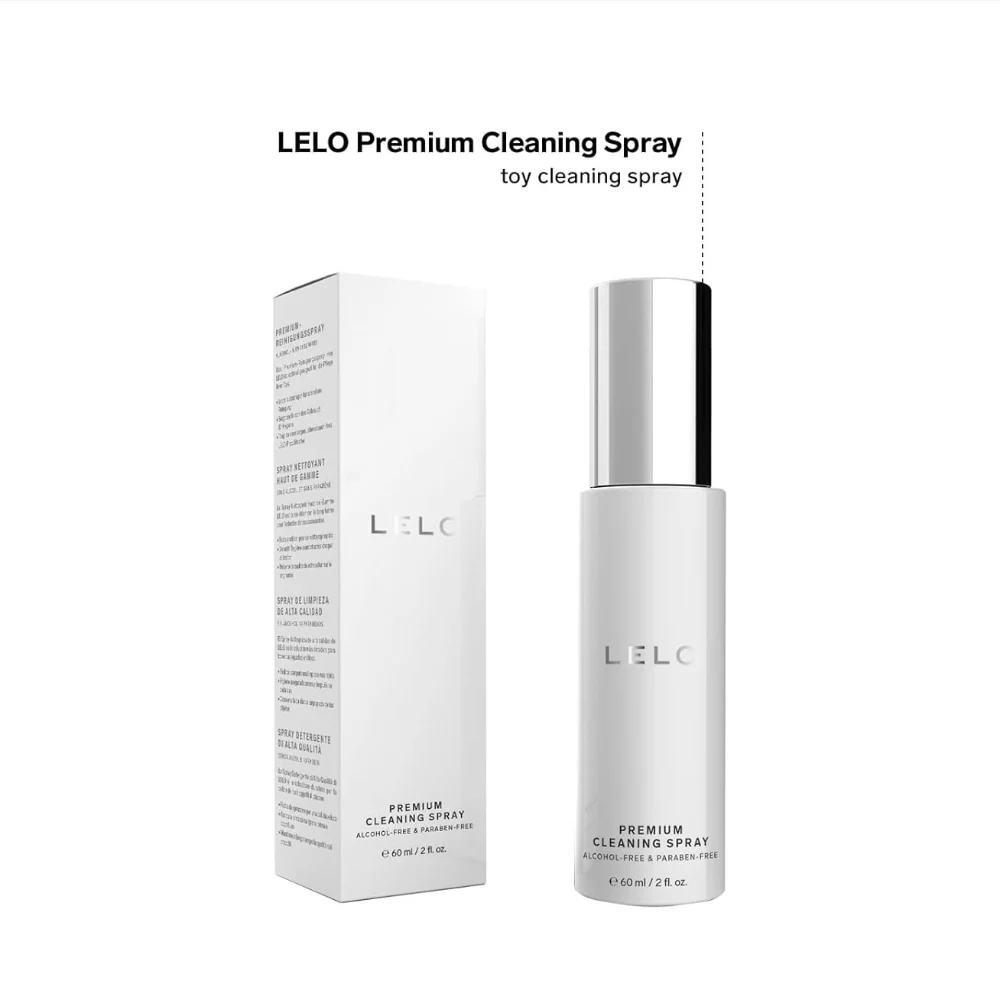 LELO Premium Anti-Bacterial Cleaning Spray 60ml - Image 3