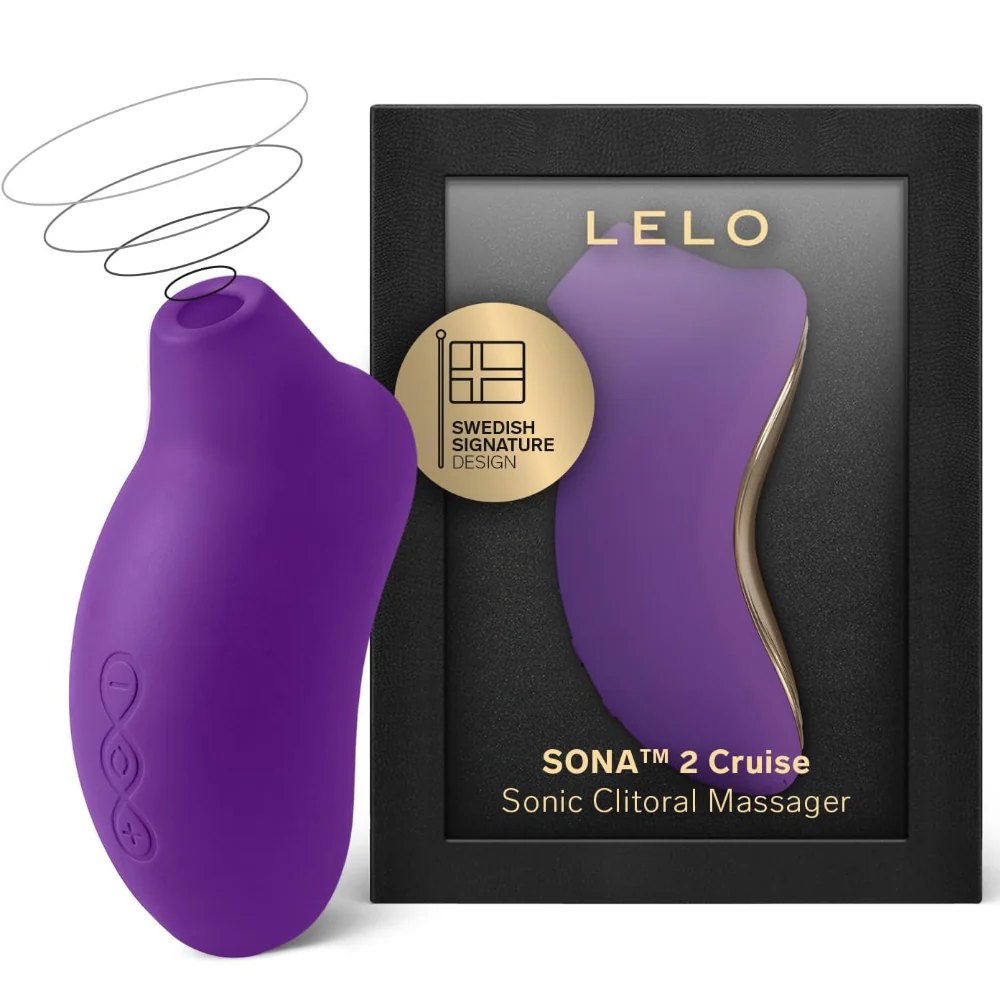 LELO Sona 2 Cruise Sonic Clitoral Massager Purple - Image 2