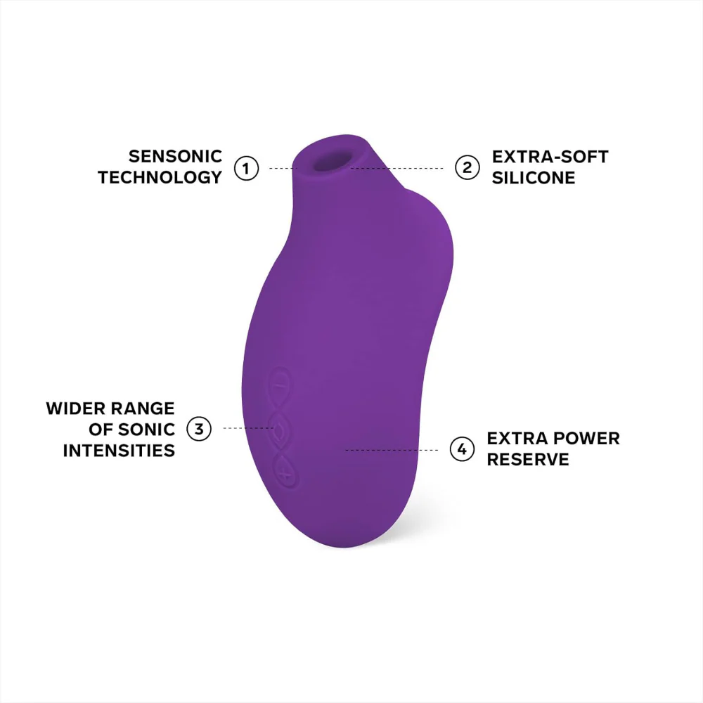 LELO Sona 2 Cruise Sonic Clitoral Massager Purple - Image 4