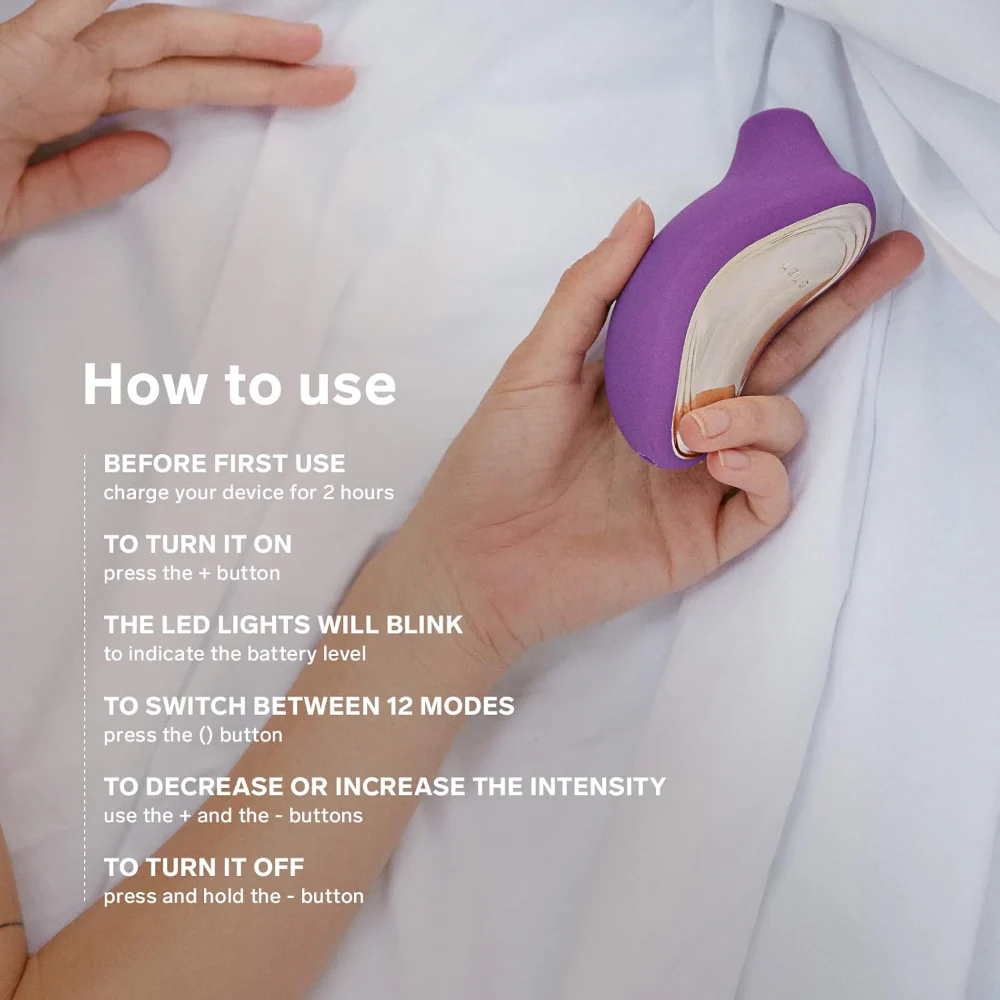 LELO Sona 2 Cruise Sonic Clitoral Massager Purple - Image 7