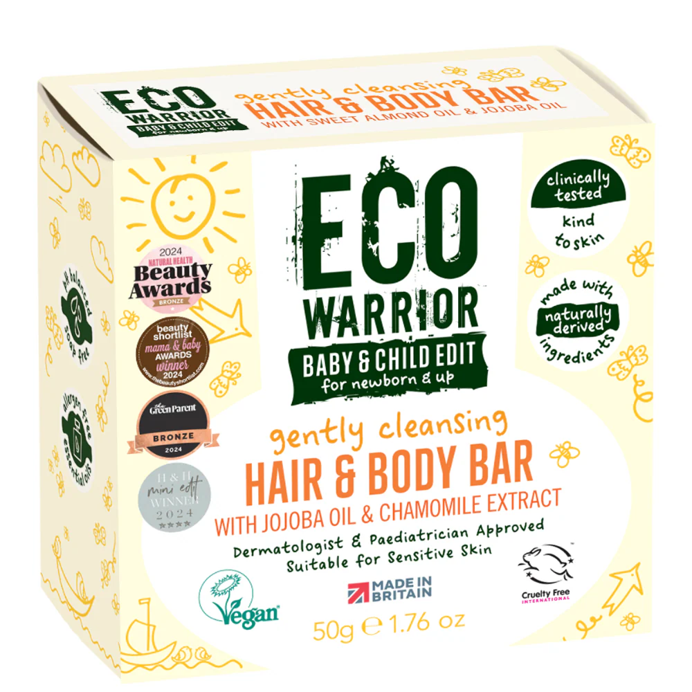 Little Soap Company Eco Warrior Baby & Child Gently Cleansing Hair & Body Bar 50g - Image 2