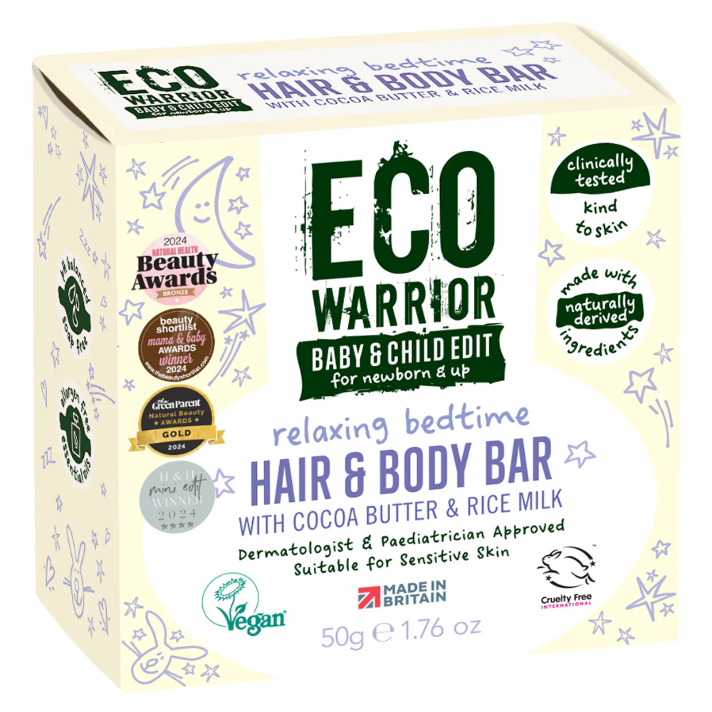 Little Soap Company Eco Warrior Baby & Child Relaxing Bedtime Hair & Body Bar 50g - Image 2