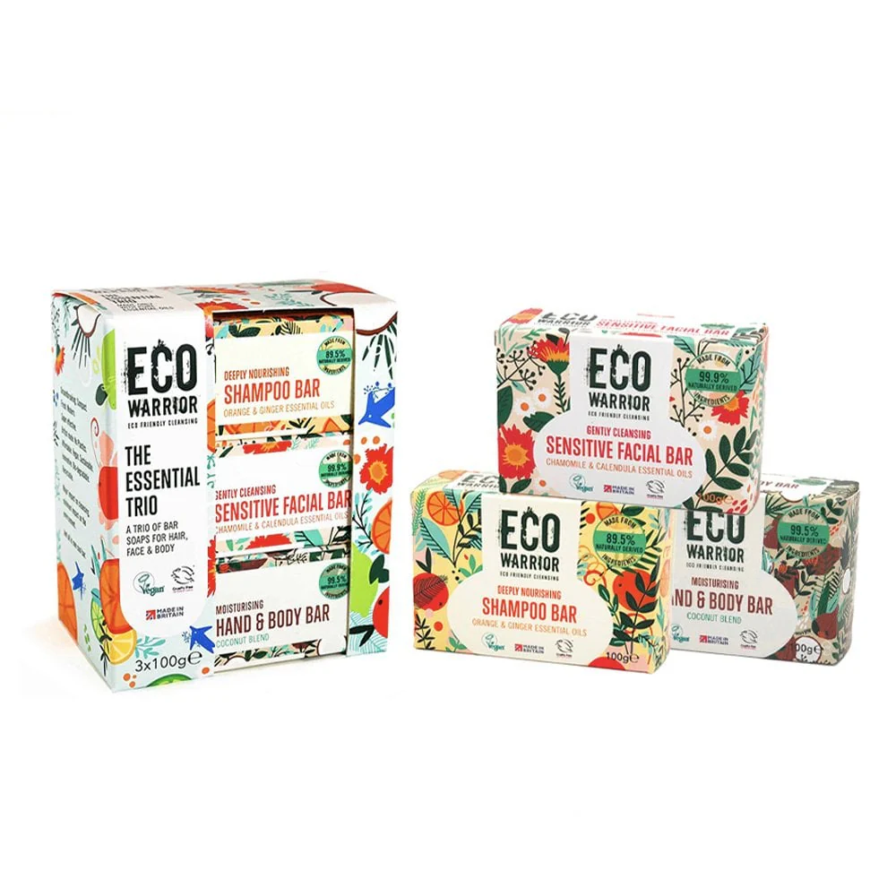 Little Soap Company Eco Warrior Essential Trio Gift Pack 3 x 100g - Image 3