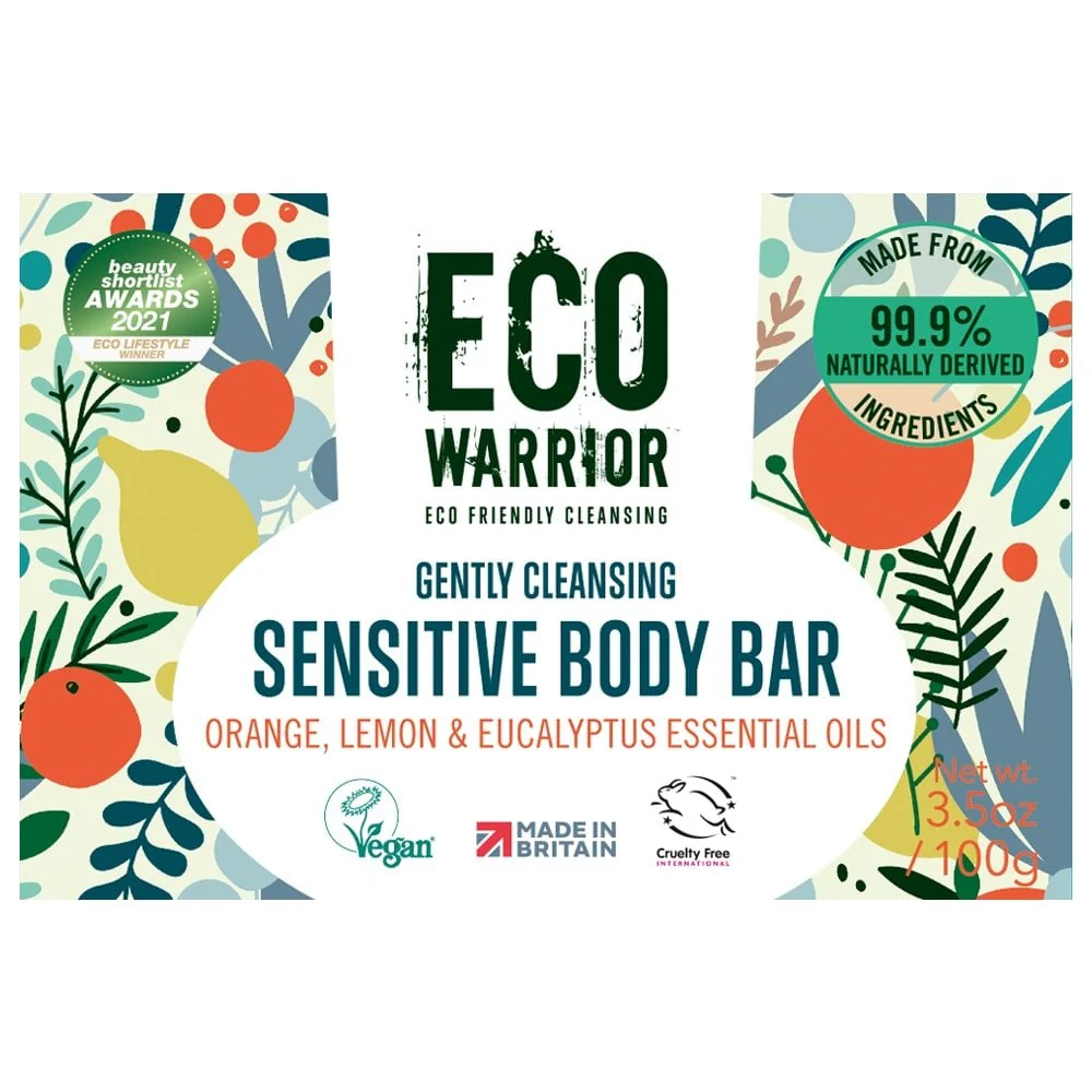 Little Soap Company Eco Warrior Gently Cleansing Sensitive Body Bar 100g - Image 5
