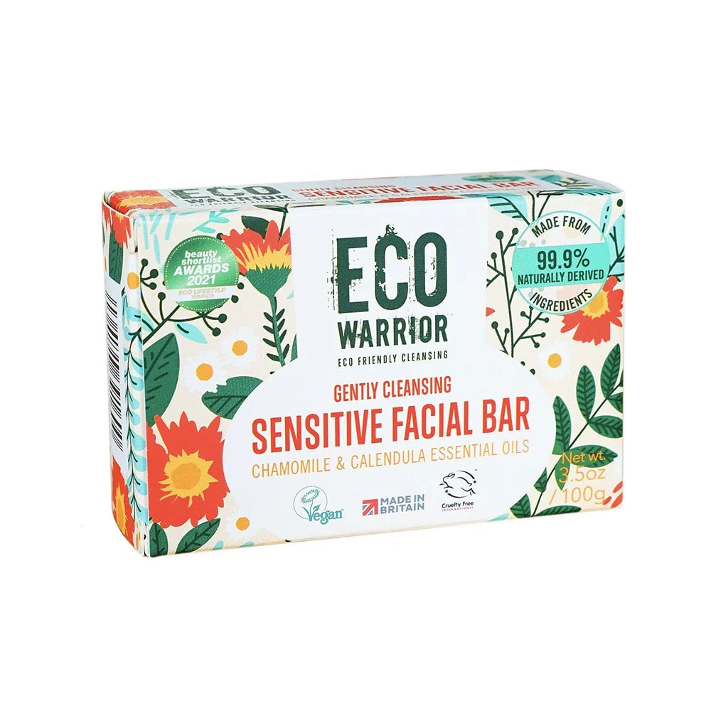 Little Soap Company Eco Warrior Gently Cleansing Sensitive Facial Bar 100g - Image 6