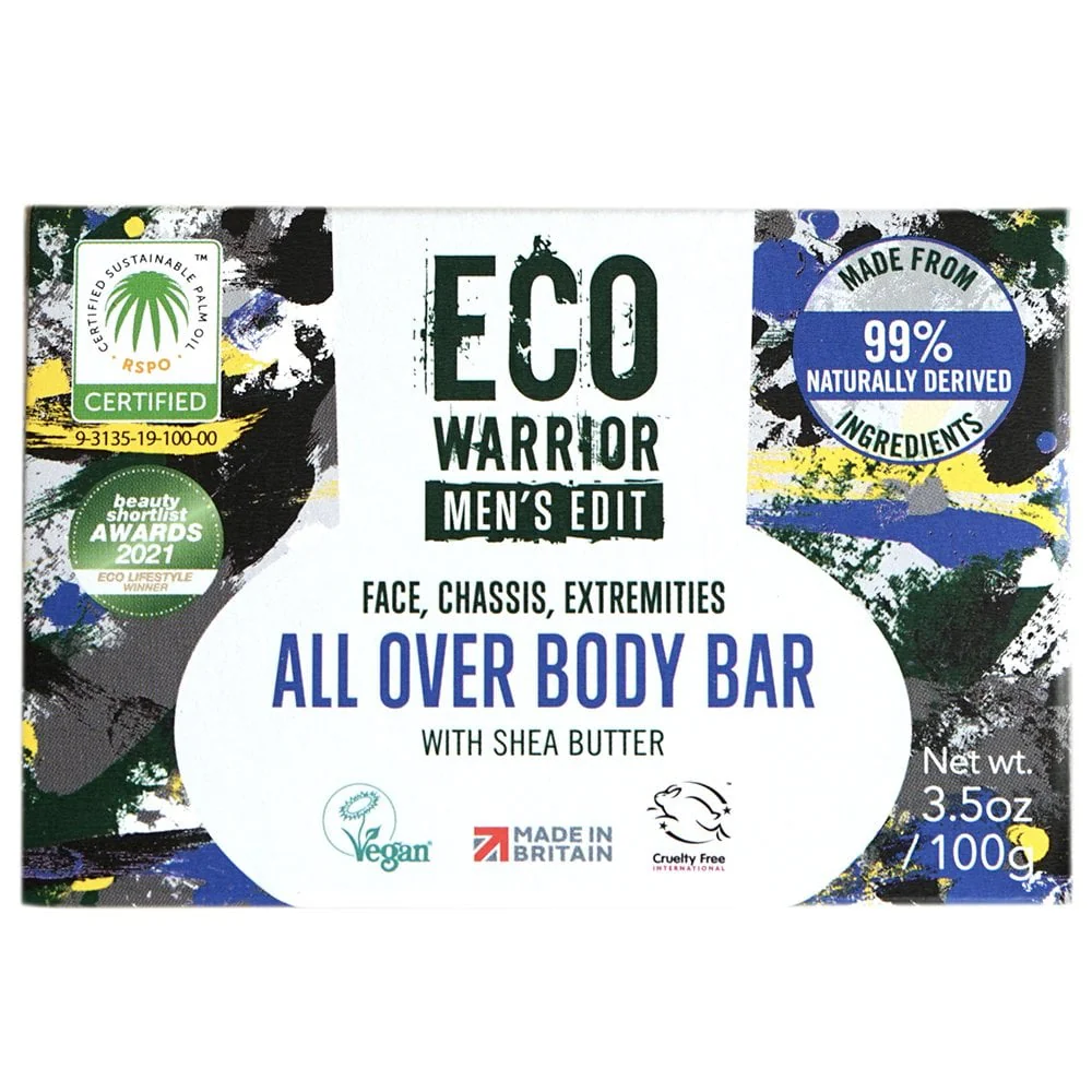 Little Soap Company Eco Warrior Men's Edit All Over Body Bar 100g - Image 2