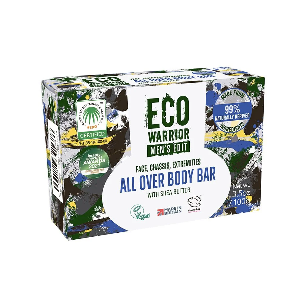 Little Soap Company Eco Warrior Men's Edit All Over Body Bar 100g - Image 3
