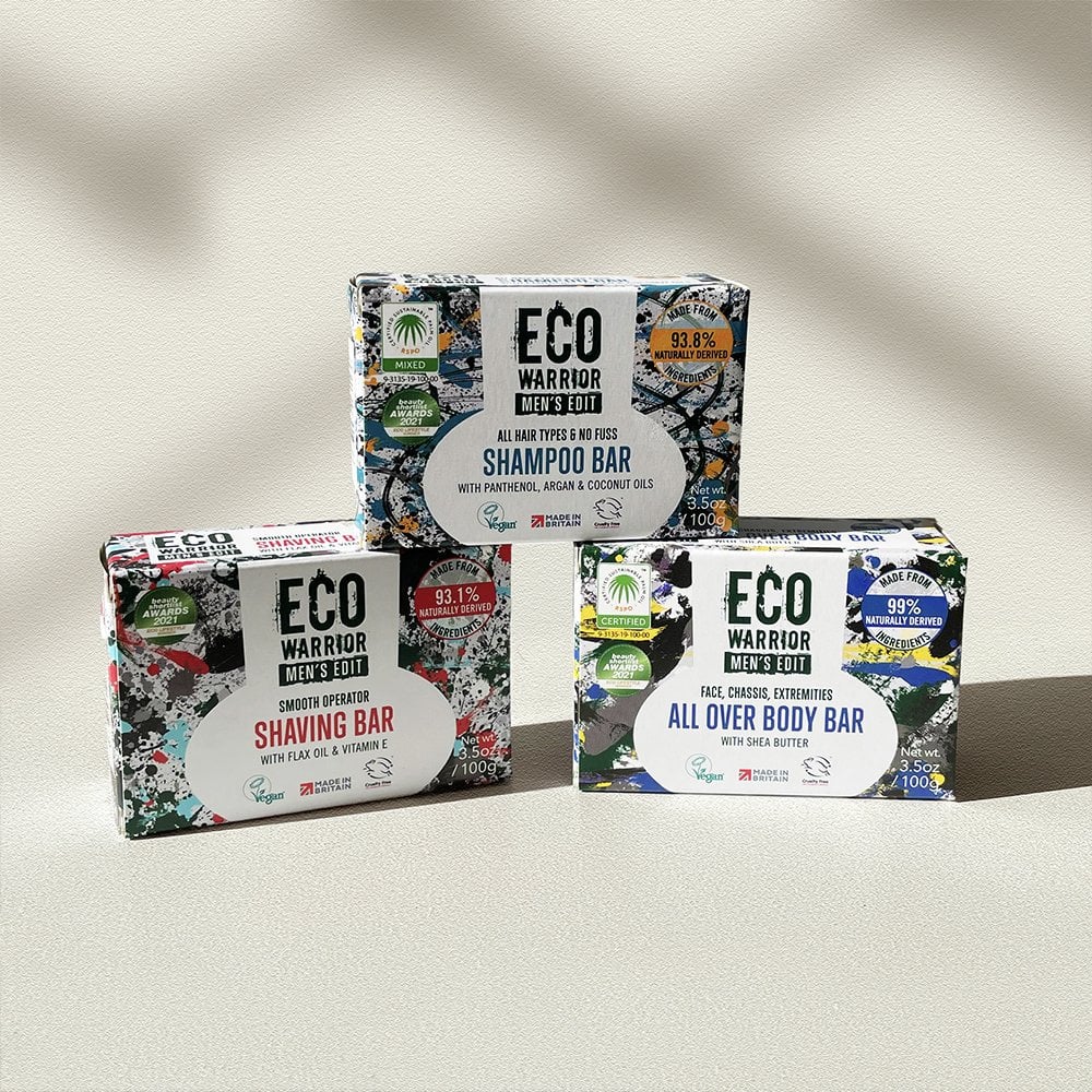 Little Soap Company Eco Warrior Men's Edit All Over Body Bar 100g - Image 8