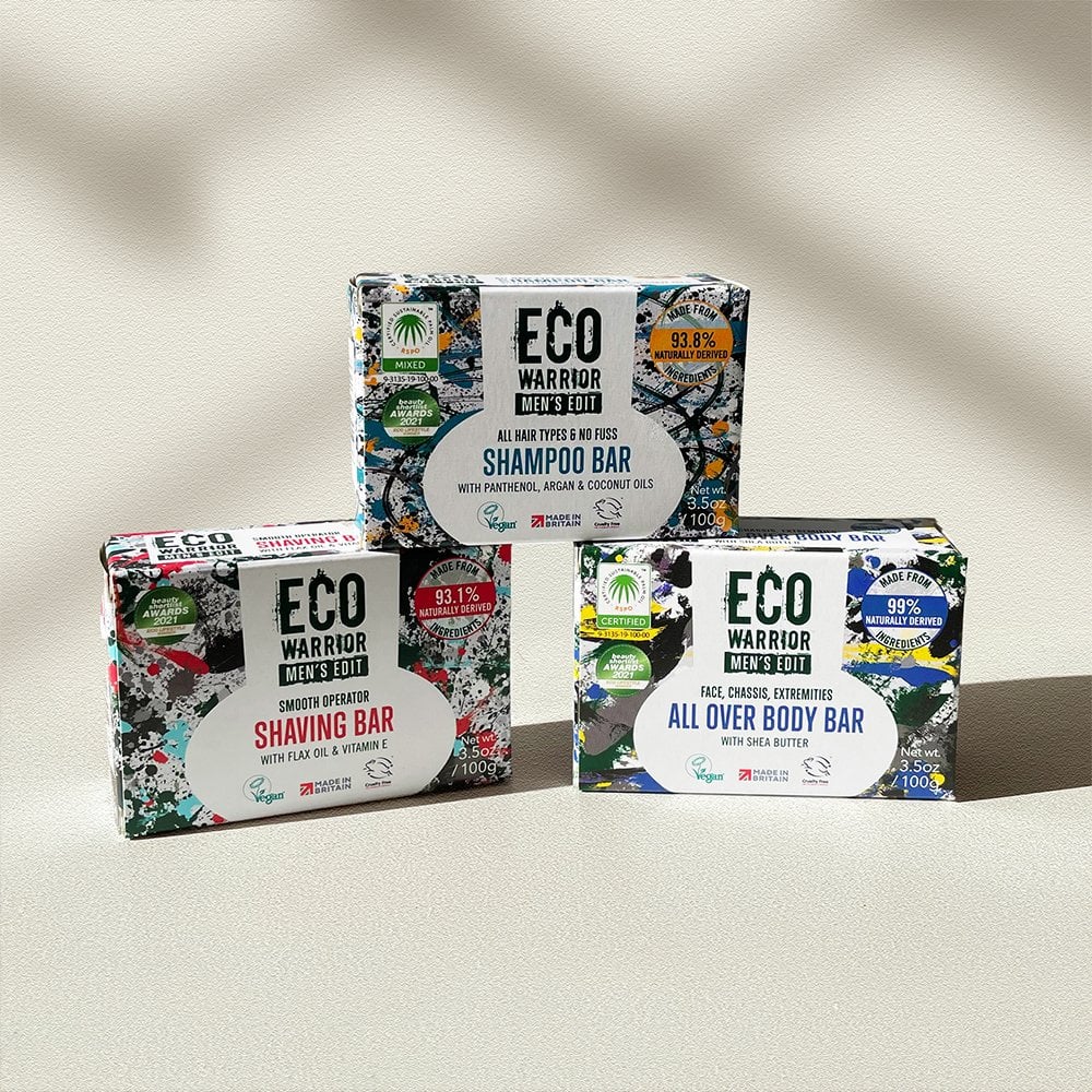 Little Soap Company Eco Warrior Men's Edit Smooth Operator Shaving Bar 100g - Image 8