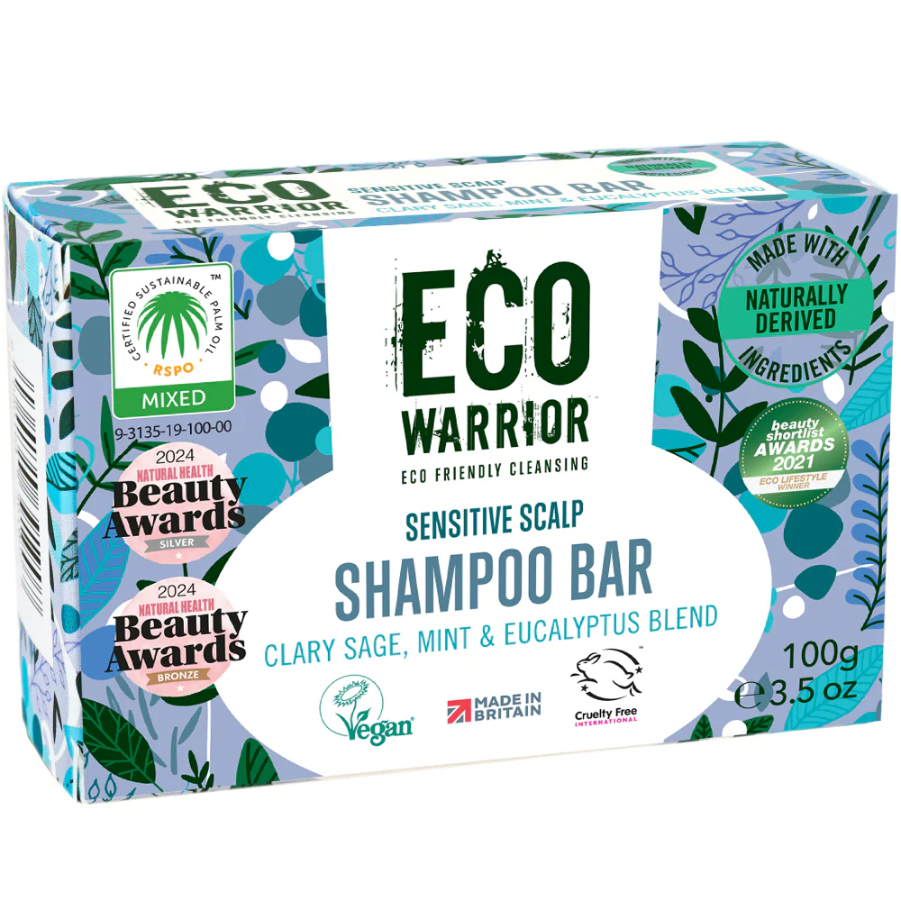 Little Soap Company Eco Warrior Sensitive Scalp Shampoo Bar 100g - Image 2