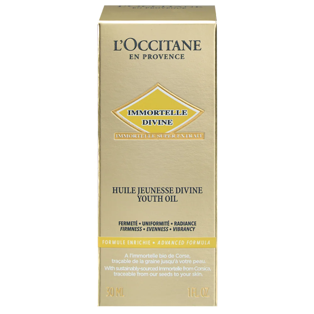 L'Occitane Anti-Ageing Immortelle Divine Youth Face Oil 30ml - Image 3