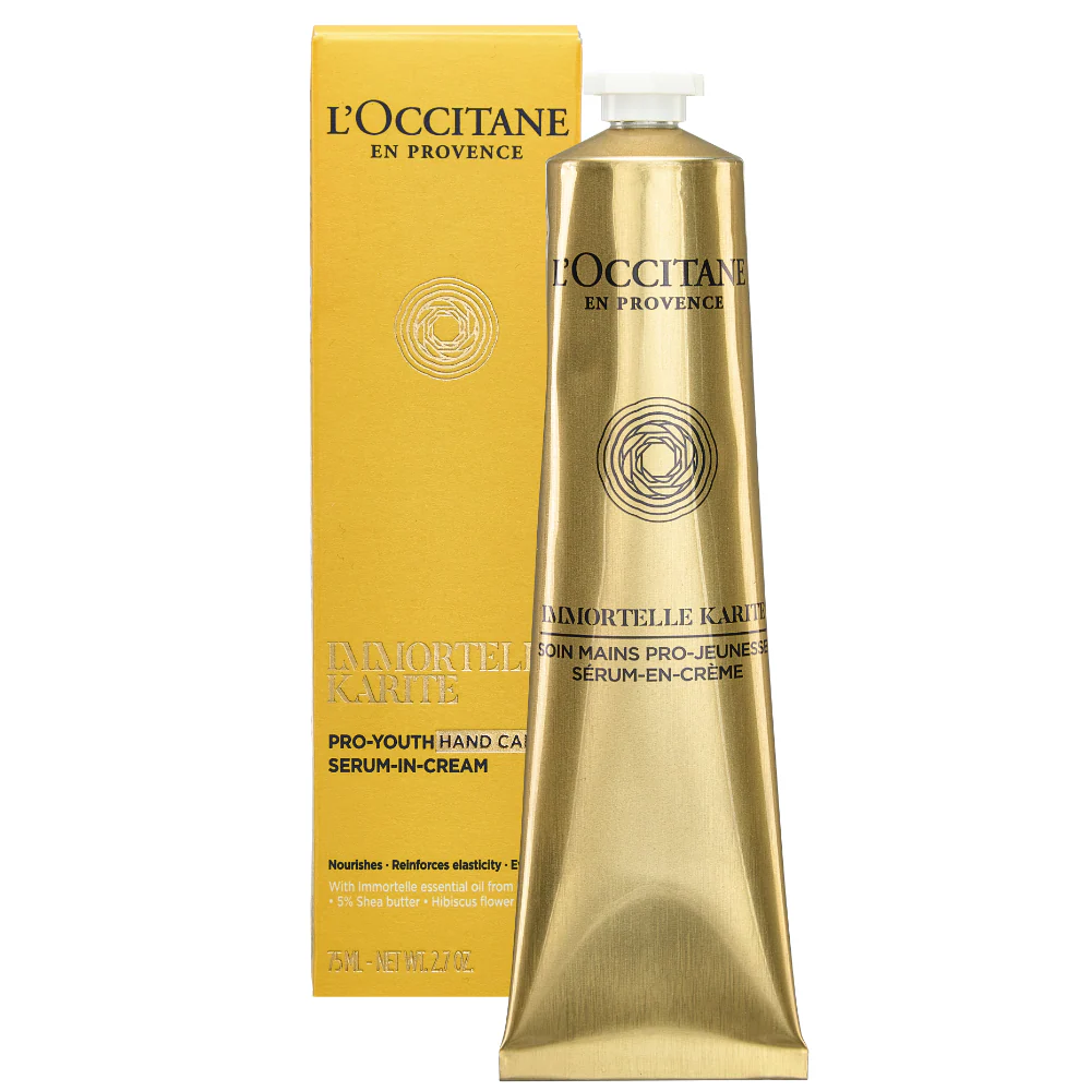 L'Occitane Immortelle Divine Anti-Ageing Hand Serum-In-Cream 75ml - Image 2