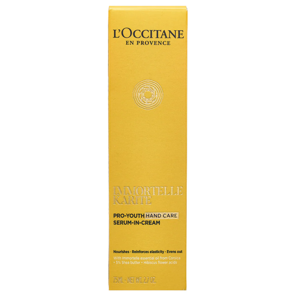 L'Occitane Immortelle Divine Anti-Ageing Hand Serum-In-Cream 75ml - Image 3