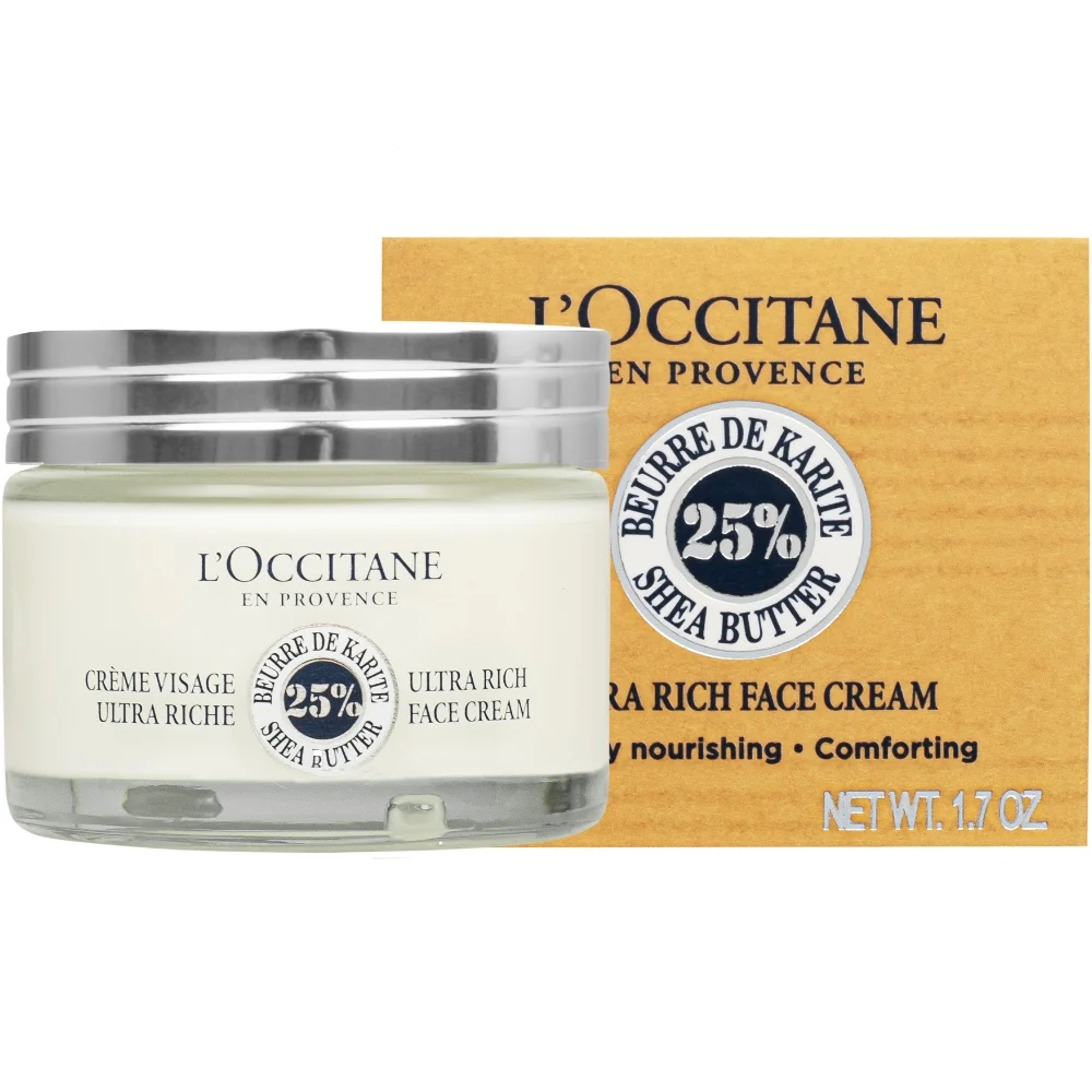 L'Occitane Shea Ultra Rich Comforting Face Cream 50ml - Image 2