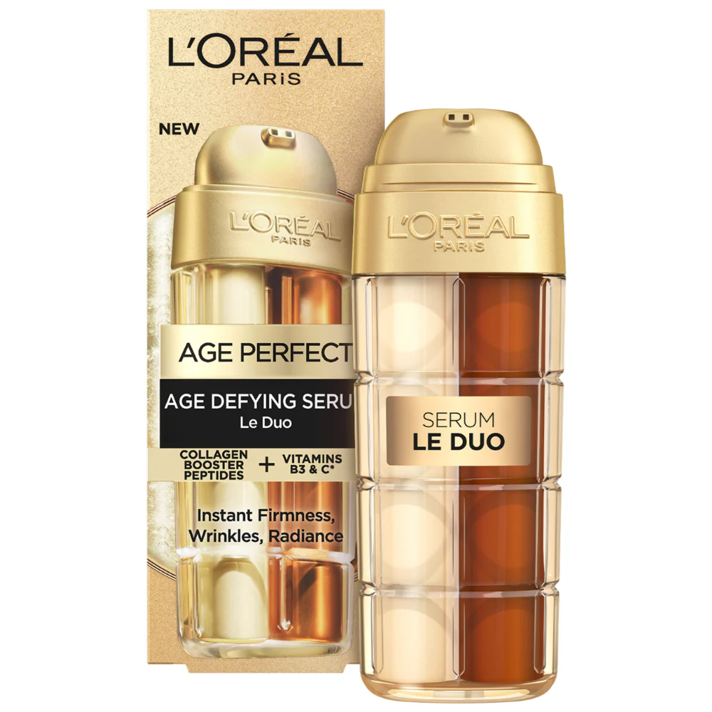 L'Oreal Paris Age Perfect Age Defying Serum Le Duo 30ml - Image 2
